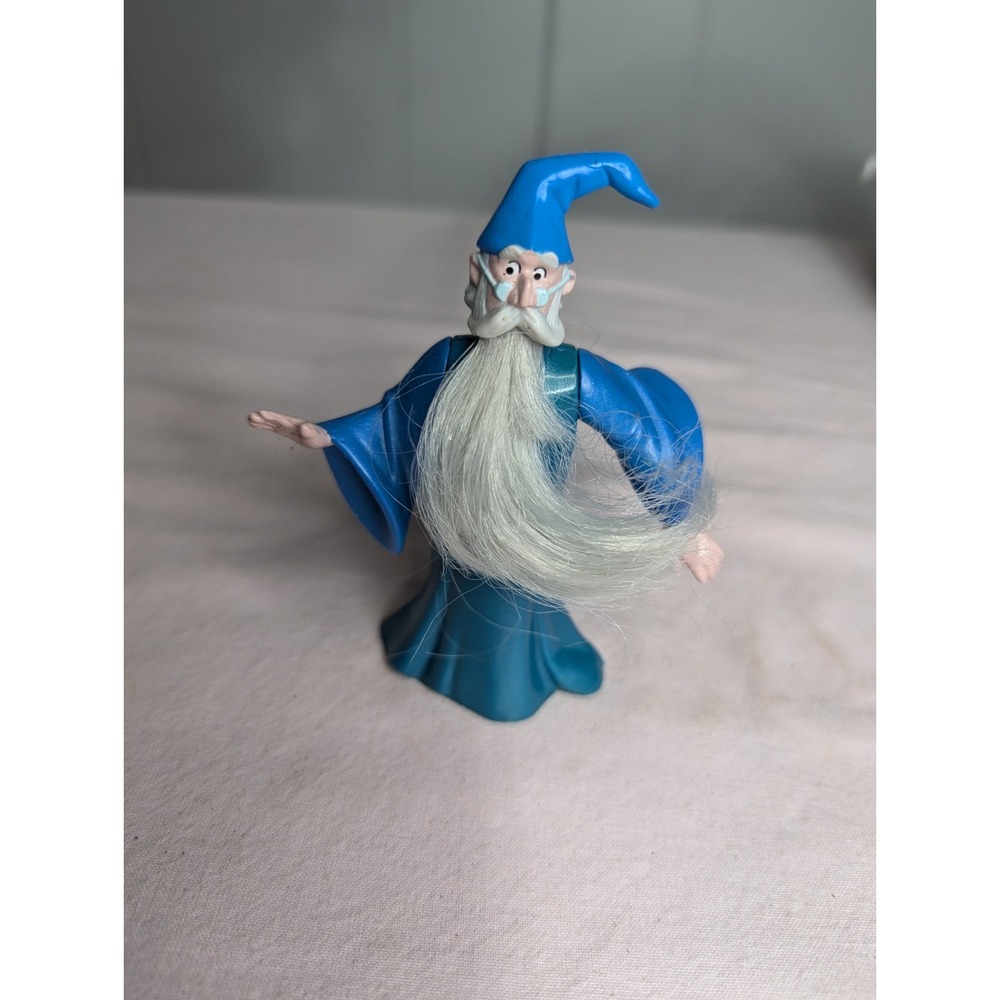 Disney Merlin the wizard Sword in the stone 4" action figure toy